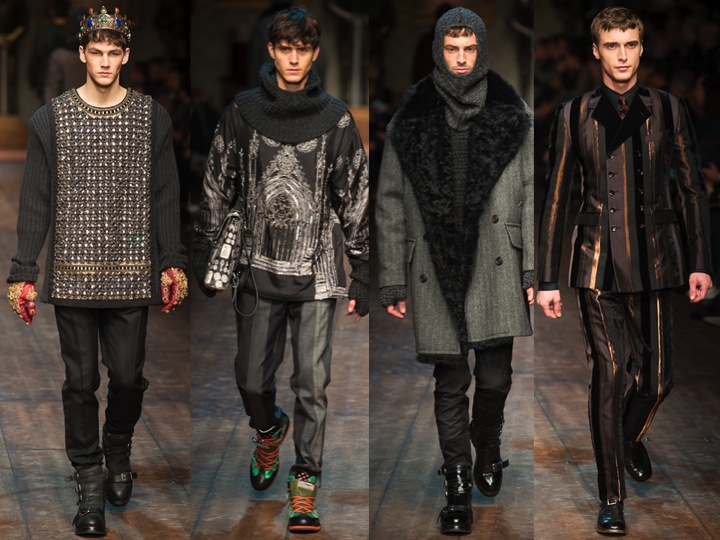Men’s: Dolce & Gabbana AW14 – Design & Culture by Ed